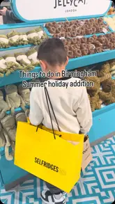 A fast-paced montage video highlighting several family-friendly activity venues in Birmingham, including an arcade, a football simulator, a racing simulator, mini-golf, and a VR experience.