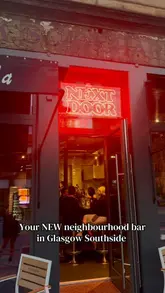 A short, atmospheric reel showcasing the interior, exterior, and cocktail offerings of a new neighbourhood bar in Glasgow's Southside.