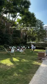 A montage showcasing the serene garden and dining atmosphere of Templeton Garden and Pippins Restaurant in Kensington, featuring shots of the exterior, outdoor seating, bar area, and various dishes and drinks.