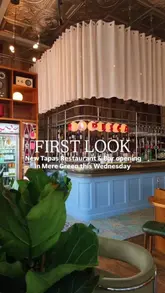 A promotional video showcasing the interior design and atmosphere of a new tapas restaurant and bar, Baresca, in Mere Green. The video features a montage of the venue's decor, bar area, and outdoor seating, set to music with text overlays announcing the opening.