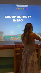 A promotional video for Clays, an interactive indoor shooting venue. The creator highlights the 'Club Experience' package, showcasing the shooting games, the variety of cocktails, and the food menu including pizza, sliders, and loaded fries. The video is fast-paced and emphasizes the venue as a great spot for group socialising, after-work drinks, and celebrations.