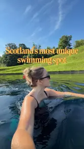 A creator visits Jupiter Artland, an outdoor sculpture park near Edinburgh, to swim in two art installations and grab a coffee at the onsite Cafe Party.