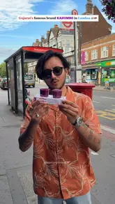 A high-energy vlog-style review of Kahumbo in London, featuring a variety of natural fruit shots, juices, shakes, and a unique sandwich. The video highlights the preparation process, the vibrant colours of the drinks, and the creator's enthusiastic tasting experience.