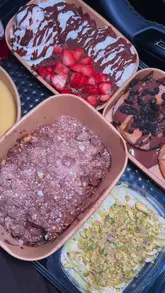 A review of a drive-thru dessert shop in Oldham, featuring a variety of indulgent treats like brownies, donuts, and milkshakes, highlighting the convenience and quality of the experience.