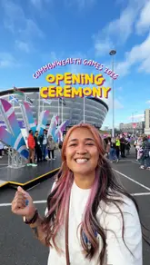 A vlog-style video capturing the highlights of the Commonwealth Games 2026 opening ceremony in Glasgow, featuring the parade of nations, celebrity appearances, and the closing performance.