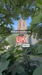 A fast-paced travel guide showcasing a weekend trip to Derby, featuring various local venues including a hotel, restaurants, a pottery studio, a museum, and a farm.