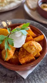 A vlog-style tour of The Hartshead Inn, showcasing the scenic location, interior decor, and a variety of Mediterranean-inspired dishes and drinks.