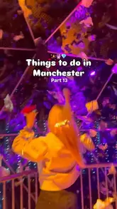A vlog-style video showcasing a group of friends participating in The Crystal Maze experience in Manchester, highlighting the various physical, mental, and skill-based challenges, culminating in the iconic crystal dome.