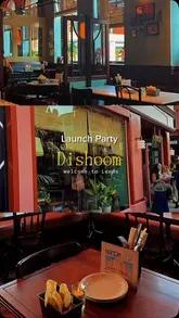A promotional video showcasing the launch party of Dishoom in Leeds, featuring interior shots, various Indian small plates, cocktails, and the lively atmosphere of the event.