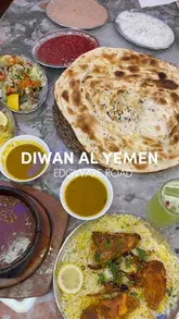 A review-style video showcasing the food and interior of Diwan Al Yemen, a Yemeni restaurant in London. It highlights the generous portions, complimentary soup, and the availability of private dining rooms.