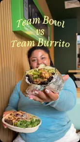 A video review comparing the Power Bowl and Power Burrito at Zambrero, highlighting the ingredients, the fresh preparation, and the brand's Plate 4 Plate charity initiative.