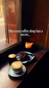 A short, atmospheric video showcasing a venue in Glasgow that operates as a coffee shop during the day and transforms into a cocktail bar at night, highlighting the contrast in ambiance.