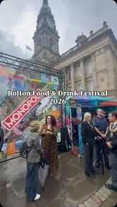A fast-paced recap of the Bolton Food & Drink Festival, featuring a wide variety of street food vendors, live entertainment, and the vibrant atmosphere of the event.