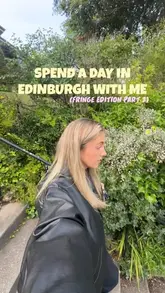 A day in the life vlog featuring a walk, skincare routine, breakfast at home, and an evening out in Edinburgh including dinner at a Mexican pop-up and an interactive whisky-themed musical show.