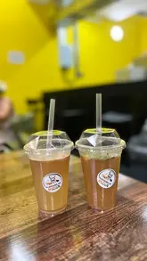 A short, energetic montage showcasing Indian street food at a market stall in Leeds. The video features close-ups of pani puri, dosa, and sabudana khichdi, along with shots of the preparation process and the venue's signage.