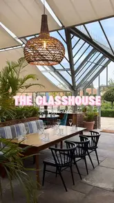 A promotional video showcasing the interior, exterior, and menu offerings of The Glasshouse at Wynyard Hall, highlighting its aesthetic appeal and food presentation.