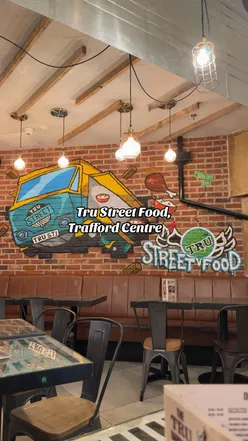 Delicious drinks and salt and pepper chips at a popular Asian fusion restaurant in Trafford Centre, Manchester.