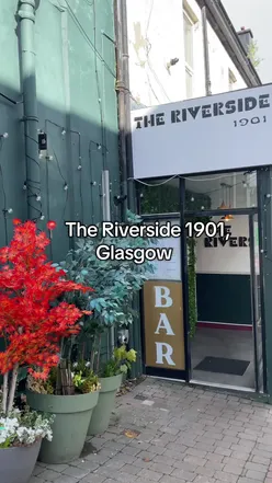 Delicious Italian dishes like bruschetta and lasagna at The Riverside 1901 in Glasgow southside, ready to be enjoyed!