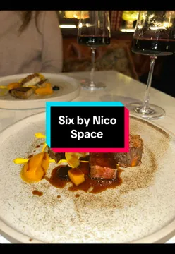 New menu at Six by Nico in Glasgow featuring innovative dishes and vibrant presentation. #sixbynico #glasgowfood