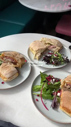 Cozy decor and delicious food at Flower Cafe in Jesmond, Newcastle, perfect for lunch lovers and coffee enthusiasts!