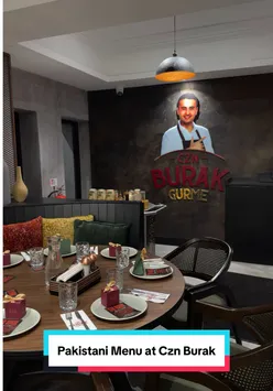 Pakistani menu featuring dishes at CZN Burak with 50% off from Oct 8-12, 2025, located in Bradford.