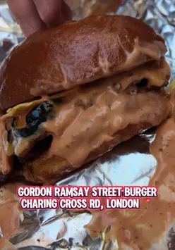 Delicious burgers at Gordon Ramsay Street Burger on Charing Cross Rd, London. #foodreview #london #isitworthit