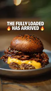 Ultimate BBQ Pulled Pork Burger with double patties and cheese at Founders in Swansea, a must-try for food lovers!