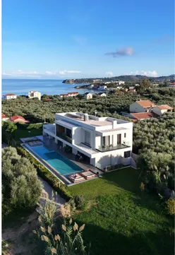Stunning Oresteia Presidential Villa in Zakynthos, Greece—luxurious getaway with breathtaking views.