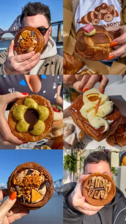 Exploring the top five bakeries in the UK, featuring delicious pastries and unique sweets from various locations.