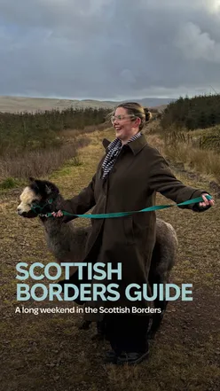 Explore the Scottish Borders with local delights like Cocoa Black and unique shops; perfect for a long weekend getaway!