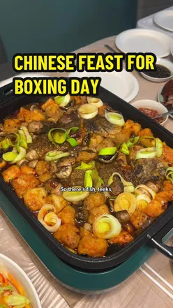 CHINESE FEAST FOR BOXING DAY!      Guyz, everytime I go up to Manchester to see my family I be eating gooooooddd     After Christmas, we went straight up to Manchester for Boxing Day and this is what my auntie and uncle cooked up! A BIGGGG Chinese feast! So here’s all the authentic Chinese dishes they made      #chinesefood #chinesedinner #authenticchinesefood #cantonesefood #dishupdinnerwithme 