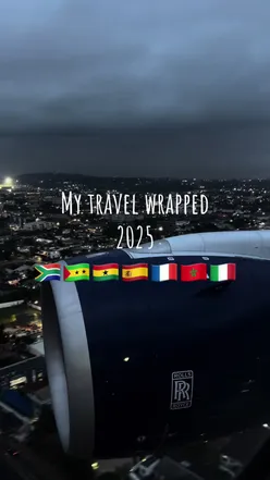 Blessed to have been able to travel so much this year. The most adventurous location was South Africa and my favourite was Sao Tome for the serenity. Grateful to God for this year travel wise #traveltok #traveler #travel  #fyp #southafrica 