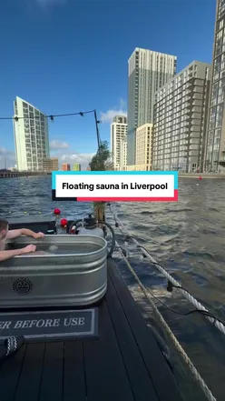 Starting the New Year in Liverpool’s coolest (literally 😅) spot!! The UK’s first floating sauna on Princes Dock - WYLD SAUNA 🧖‍♀️🌊📌🇬🇧 it was a chilly one today!!! 😆🥶 I loveee it here and how it makes you feel afterwards is just the best! Sweating it out in the Nordic-inspired sauna then jumping into ice baths or straight into the dock water is one of the most invigorating reset experiences in the city 🙌🏻🥶 They have heated outdoor showers too, as well as lockers and hairdryers ✔️ 💷 Prices start at £10 for 1 hour 👥 £15 during busier times!  To book, head to wyldsauna.com or visit @Wyld Sauna 🫶🏻 💡 Tip: Book ahead (slots fill up quick!) and book an early slot for a calmer, quieter vibe.  Add this to your Liverpool itinerary! I’ve been here about 10 times now, it’s so fun 😂🙌🏻✨ #wellness #sauna #liverpool #travel 