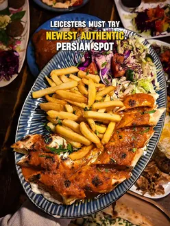 Leicesters newest authentic persion food spot and it's so affordable!  have you been yet?  📍Zest&Co Leicester, located on London Road. #persionfood #leicester #leicesterfood #zestandco #iranianfood 
