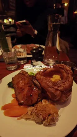 Best way to end the week😍  📍 @Hawksmoor Restaurants  #dublineats #sundayroast #dublinrestaurants 