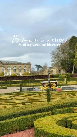 Oxford feels like a story you can walk through 📚✨ Saving this for a spring weekend? #Oxford #UKTravel #DayTripsFromLondon #StorybookPlaces