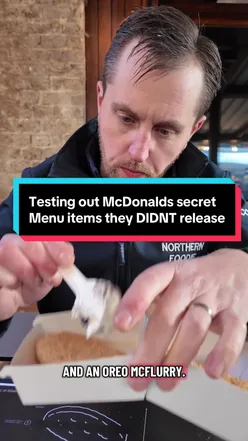 Testing Mcdoandls secret menu items the DIDNT release… TikTokers content creators and me - all there to test out the McDonald’s secret menu items they DIDNT release Let’s check them out… #foodtok #mcdonalds #newmenu #foodreviews #review 