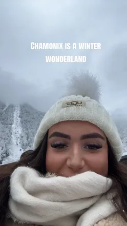 Chamonix is a winter wonderland🤍 Top travel tip: Two years ago I celebrated my birthday in a winter wonderland, we were staying in Geneva and got a Flix Bus to Chamonix for only €9 per person for a return! 🇫🇷  #chamonix #geneva #winterwonderland 
