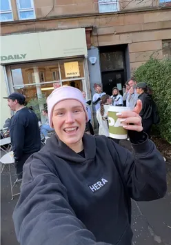 with my half marathon less than 3 weeks away, this was the PERFECT way to spend my Sunday morning 🥹💖 thank you for the coffee and donation to charity @Brillband Broadband 🛜 you guys are amazing 👏🏼 #contentcreator #runclub #runningjourney #glasgow #vlog 