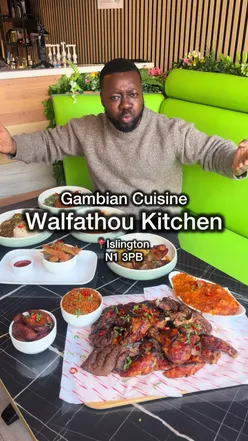 Gambian food Bangz 📍Walfathou Kitchen, N1 3PB @Walfathou Kitchen #gambianfood #gambia #jollofrice #jollofrice 