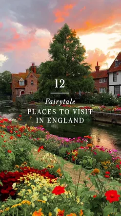 Explore 12 enchanting fairytale destinations in England, from Castle Combe to Botany Bay Beach.
