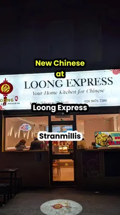 Delicious takeout from Loong Express on Stranmillis, showcasing authentic Chinese cuisine in Belfast.