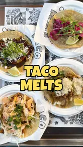 A vlogger visits Billy Bootlegger's in Newcastle to review a temporary taco pop-up by Patty Melts, showcasing various tacos, quesadillas, and dessert.