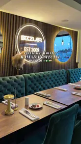 A promotional video for an Iftar buffet at Indian Sizzler, showcasing the variety of dishes available, the buffet setup, and the dessert selection.