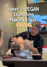 The video is a fast-paced, engaging vlog documenting a vegan dumpling-making workshop. It follows the creator through the experience, from arrival and snacking to the hands-on process of making chili oil, smashed cucumber salad, scallion pancakes, and dumplings. The video highlights the social atmosphere of the class and the final product, effectively promoting the event.