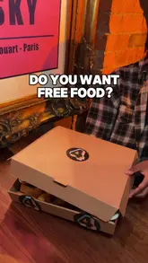 A promotional video for 4 Dame Lane in Dublin, highlighting a free food platter offer for groups of four or more. The video features shots of the food platter, the venue's interior with live music, the bar, and the exterior, accompanied by text overlays explaining the booking requirements.