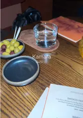 A short, engaging video showcasing Kamara, a cocktail bar in Soho located above Brother Marcus. The video highlights the venue's East Mediterranean-inspired interior, the cocktail menu, and the process of making drinks, positioning it as an ideal spot for date nights or catching up with friends.
