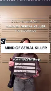 A vlog-style tour of the 'Mind of a Serial Killer' exhibition at the RDS in Dublin, showcasing various exhibits, crime scene recreations, and the VR experience available to visitors.
