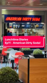 The creator visits 'American Dirty Soda' in Buchanan Galleries, Glasgow, to try a 'dirty soda' and a smash burger after seeing a recommendation online. He provides a candid review of the food and drink, noting the burger exceeded expectations.