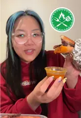 A creator visits Afroeat Grills in Wolverhampton, a street food stall specializing in West African grilled meats and fish. The video features the creator introducing the spot, showing the grilling process, interviewing the owner, and reviewing the food.